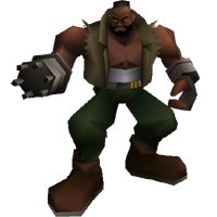 final fantasy vii character Barret Wallace