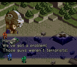 They wasted their time putting that terrorist mask but forgot about the identification symbol!?