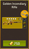 Golden Incendiary Rifle