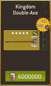 Kingdom double axe 